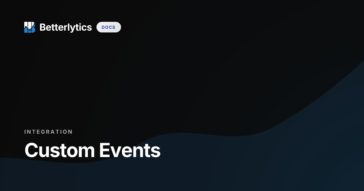 Custom Events